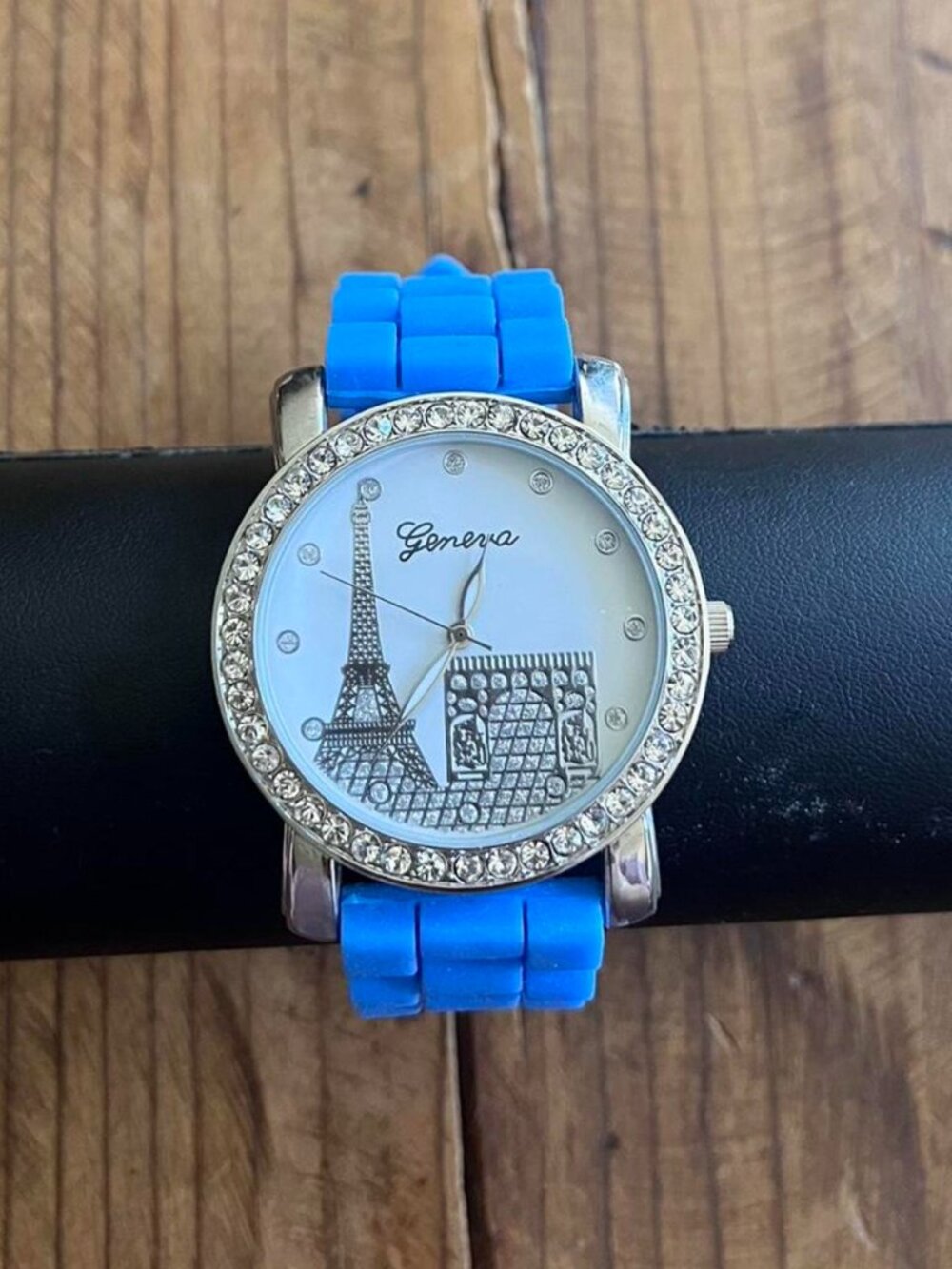 Y2K‎ Women's Blue and Silver Watch